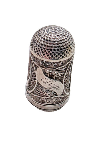 Rare georgian filigree antique - georgian,