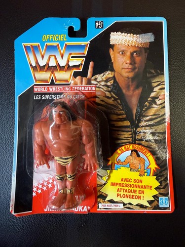 Wwf hasbro figure jimmy super - hasbro,