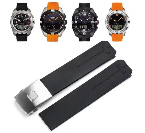Tissot touch watch - watch, strap