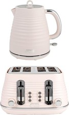 Salter Ripple Pink Toaster &