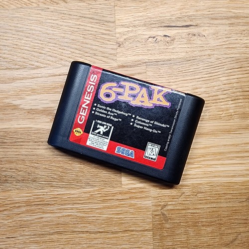 Pak sega genesis cartridge - sega,