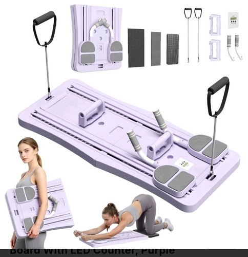 Foldable pilates board - in,