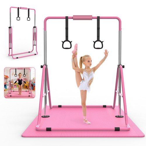 Adjustable kids gymnastics bar - kids,