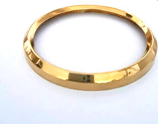 SMITHS CHRONOMETRIC SPEEDO TACHO REPAIR BRASS RIM BEZEL LENS KIT- LIP SCREW TYPE