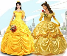 Adult Belle Cosplay Costume
