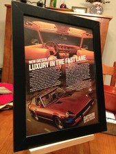 FRAMED ORIGINAL NISSAN /