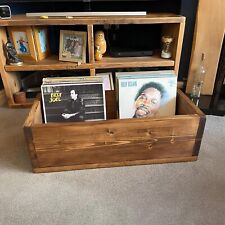Vinyl Record Storage Crate