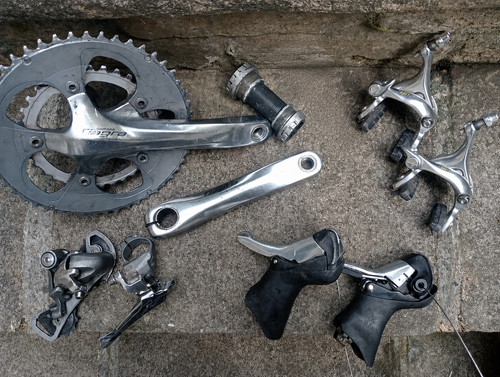 Tiagra double groupset - +, 105