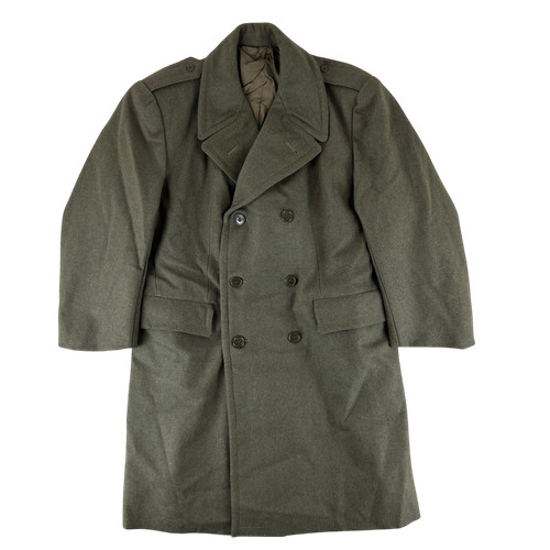 Italian army greatcoat khaki - greatcoat,