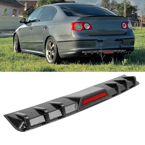 Carbon rear bumper diffuser - rear,