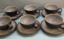 Denby Blue Jetty 6 Cups And
