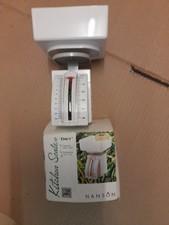 Vintage/ Retro  Hanson diet Kitchen Weighing Scales White With Box