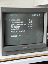 Sony Trinitron PVM-20N6E CRT Retro Gaming Professional Video Monitor PVM