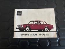 Volvo 164 Owner's Manual 1973 - Official Volvo Sweden