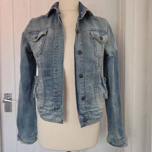 Zara trf light wash distressed - light,
