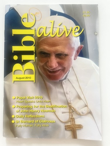 Pope benedict xvi bible - bible, alive