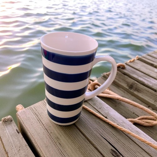 Hand painted mug faire trade - faire,