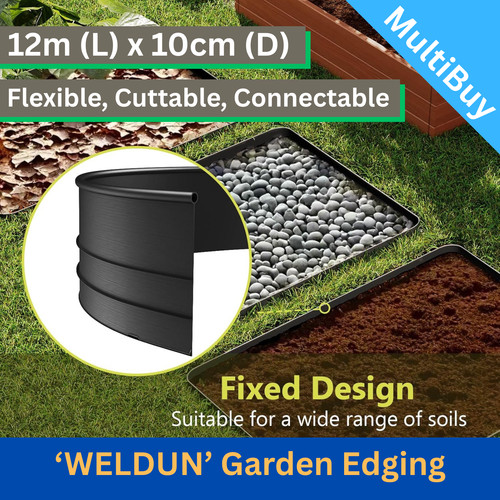 10cm 12m weldun garden - x,