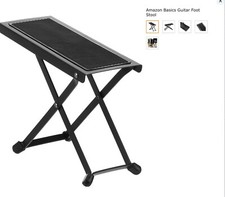 Adjustable Guitar Foot Rest Stool Footrest Footstool Acoustic Classical Electric