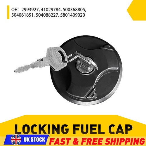Locking fuel cap - locking, with