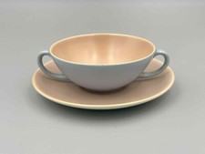 Poole Pottery Twintone Peach