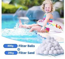 DK177 Pool Filter Balls 800g