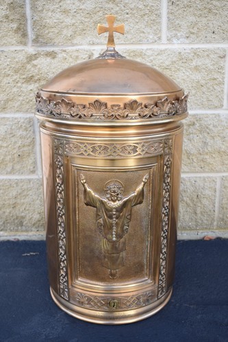 Nice older bronze tabernacle - nice,