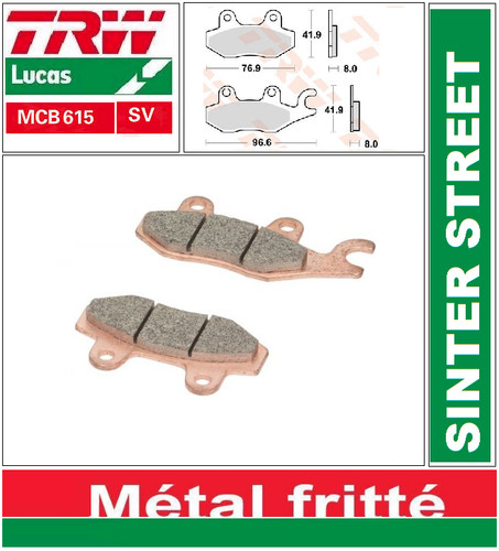 Front right brake - front, pads
