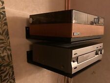 Goldring Lenco GL78 Turntable Wall Mount Shelf in Textured Black 🇬🇧 Made NEW