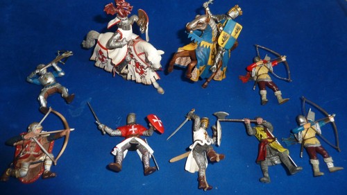 Job lot model medieval - lot, of