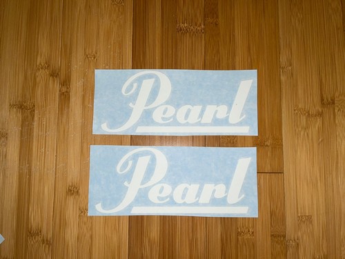 Pearl drums logo - pearl, 8”