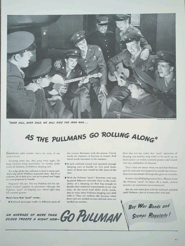 1943 vintage pullman standard - 1943,