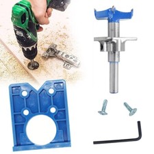 35mm Concealed Hinge Hole Jig Kitchen Cabinet Doors With adjustable Drill Tool