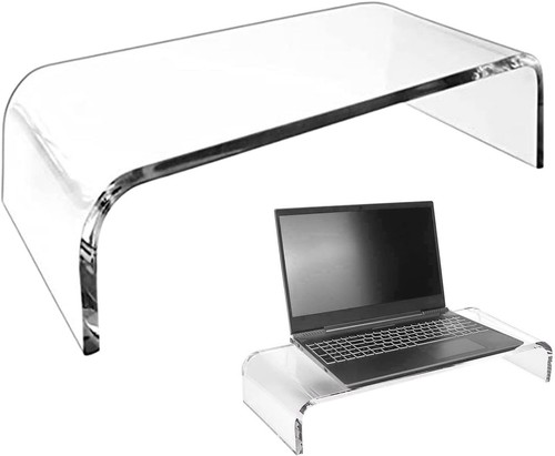 Acrylic monitor stand riser - acrylic,