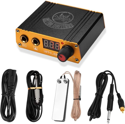 Black tattoo power supply kit - power,