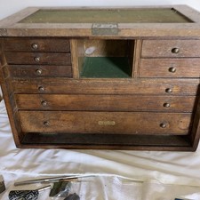 Vintage Wooden 8 Drawer