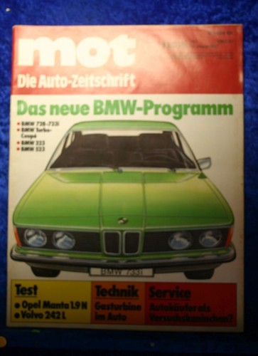 Mot bmw 728 733i 523 - 733i,