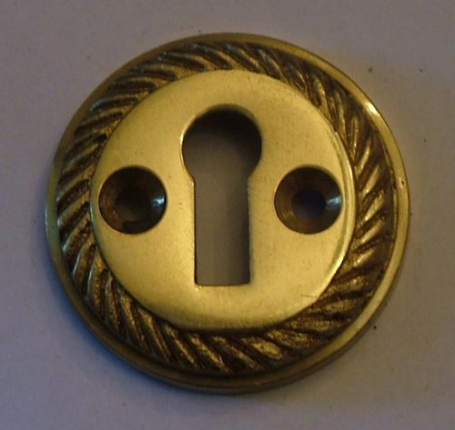 Solid polished brass - polished, georgian