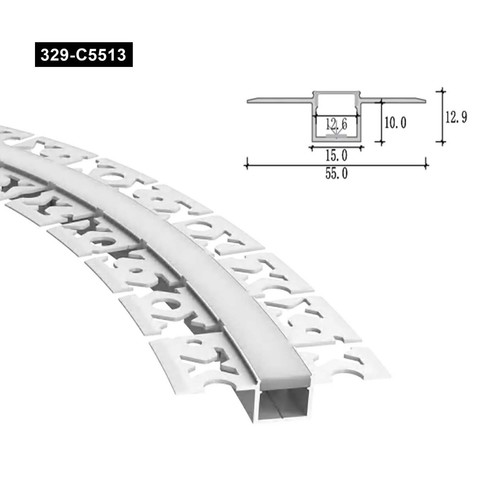 Led profile aluminium - 2m,