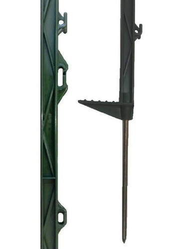 Green 5ft poly posts - x,