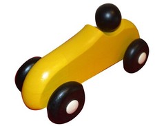 Handcrafted Wooden Car 19cm