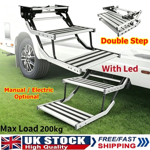 Drop down double step manual - double,