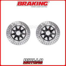 FRONT BRAKE DISC KIT BRAKING KAWASAKI ZRX 1100 1997 - 2000 [FLOATING] 2xS