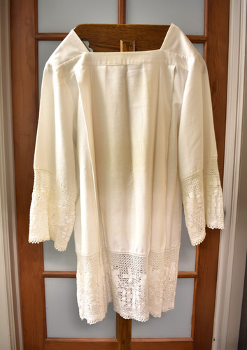 Used white surplice with - white,
