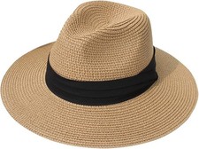 Panama Hat for Women Men Wide