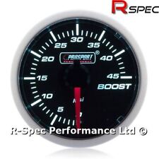 52mm Prosport Super White Turbo Diesel 45 Psi Boost Gauge Kit - TD TDI DIESEL