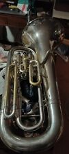 euphonium compensato willson 2950 ta silver plated used by