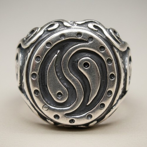 Sterling silver men ring - sterling,