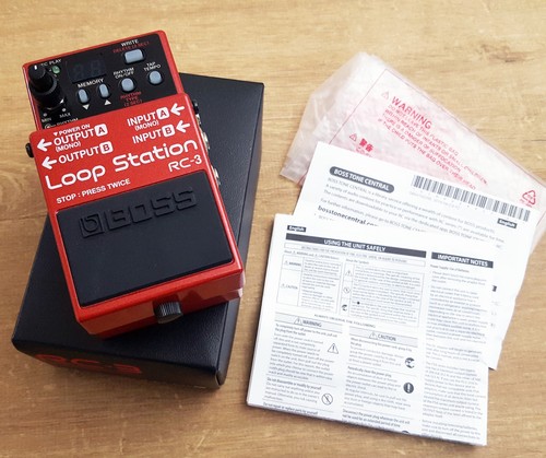 Boss loop station looper - rc-3,
