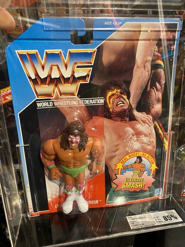 Wwf hasbro moc graded - graded, rare
